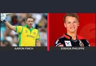 आरोन फिंच और जोश फिलिप